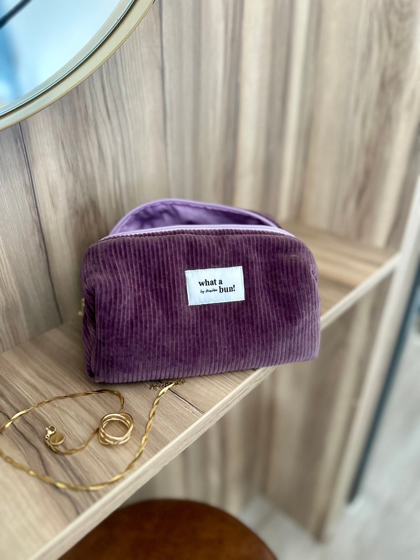 Corduroy Make-up Bag