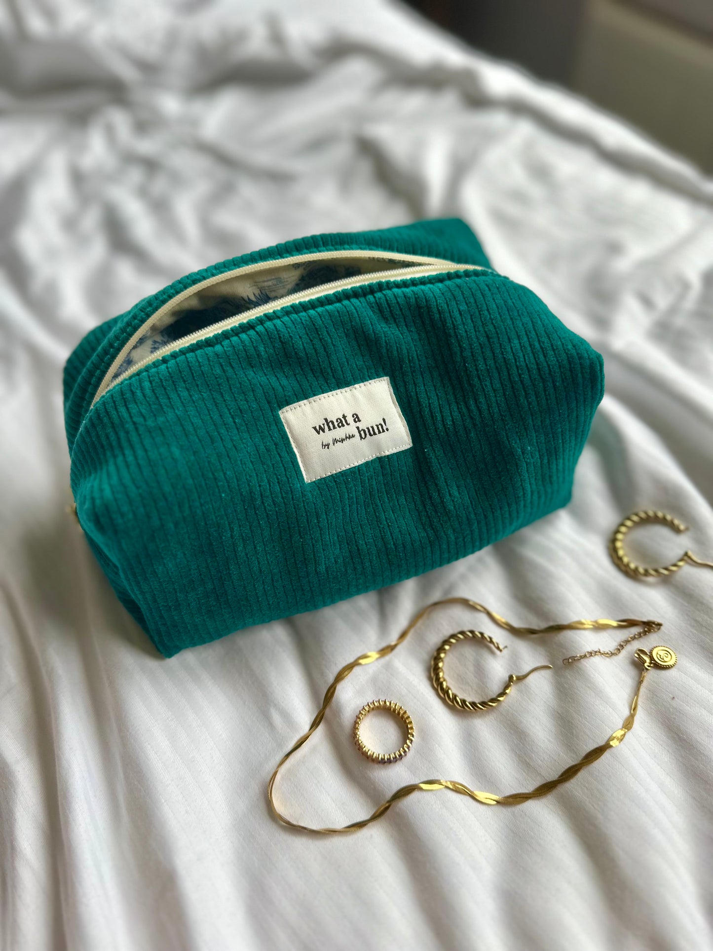 Corduroy Make-up Bag