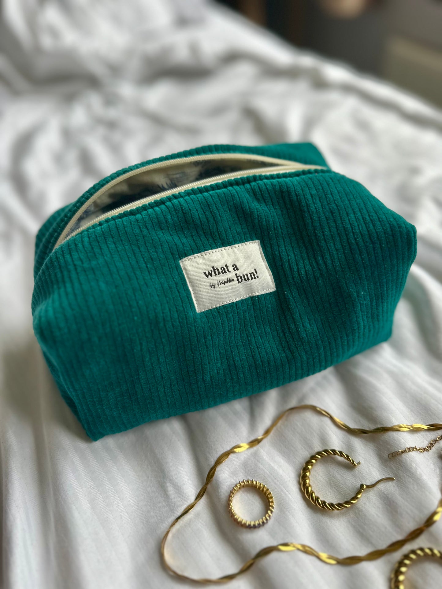 Corduroy Make-up Bag