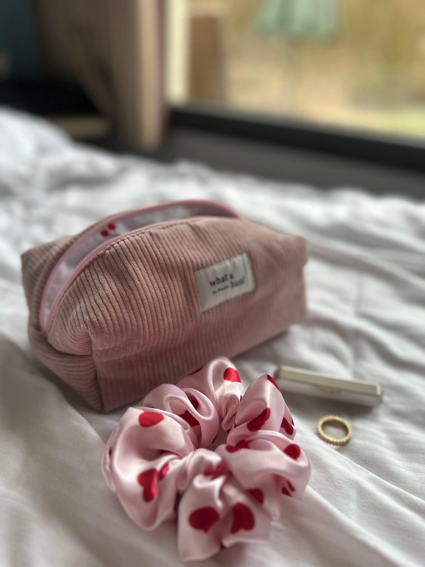 Corduroy Make-up Bag