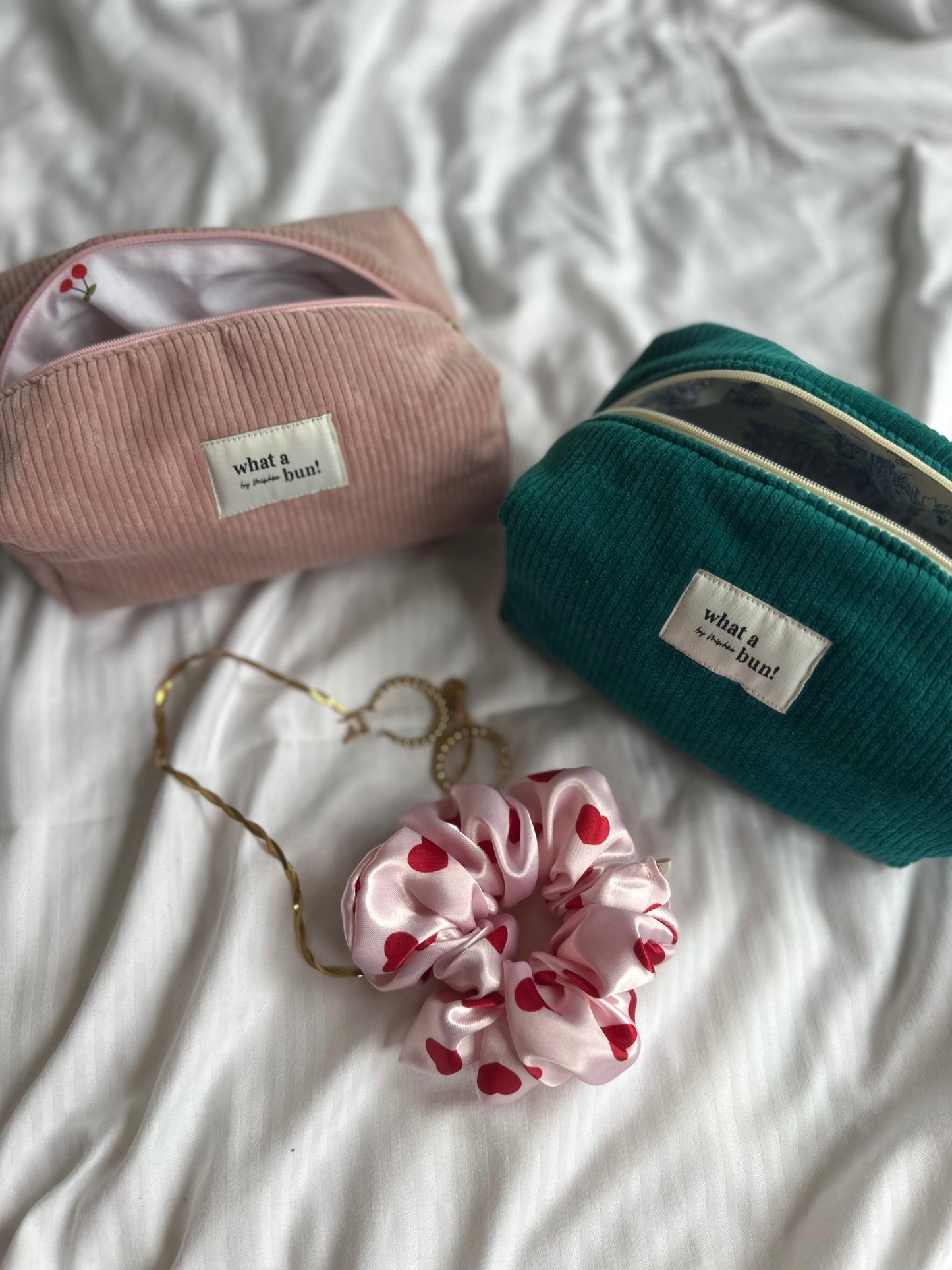 Corduroy Make-up Bag