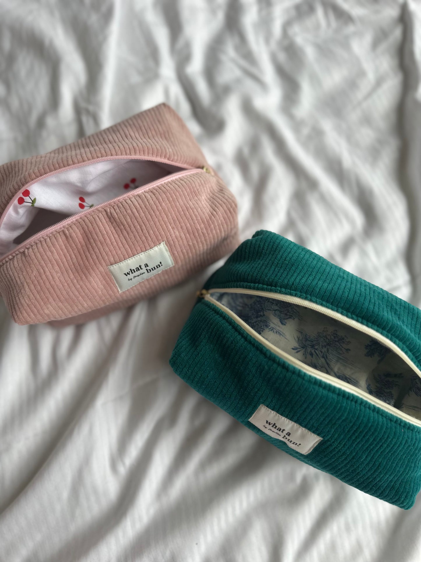 Corduroy Make-up Bag