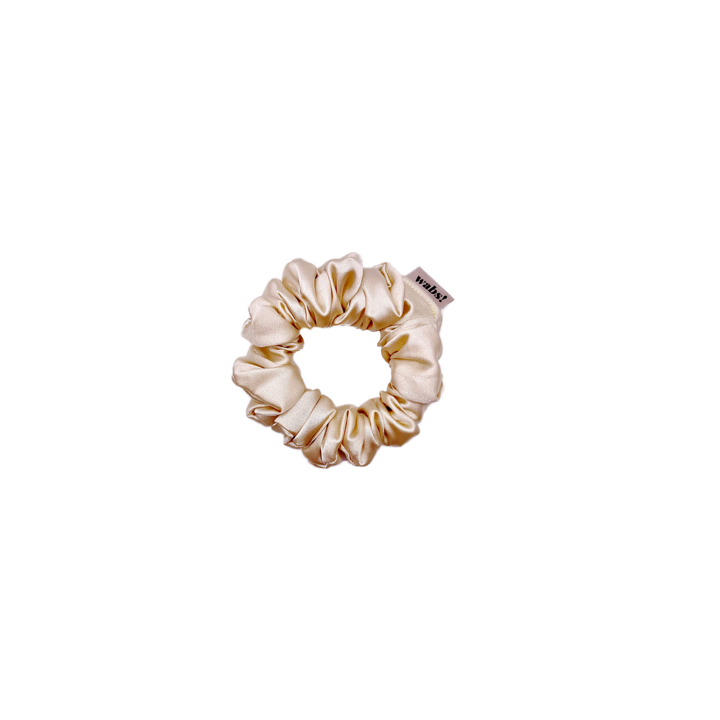 Champagne Cream Scrunchie
