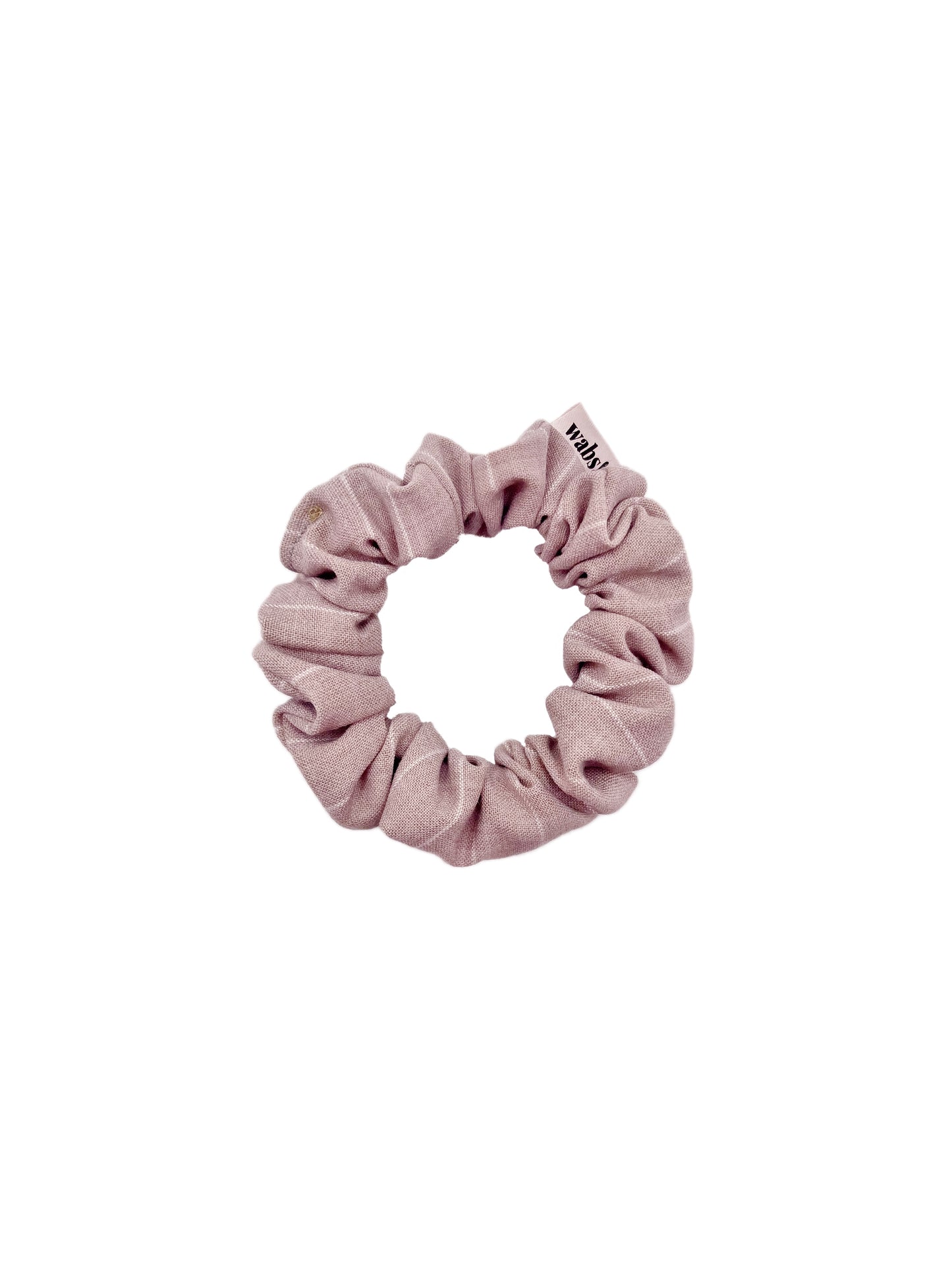 Wool Pinstripe Scrunchie