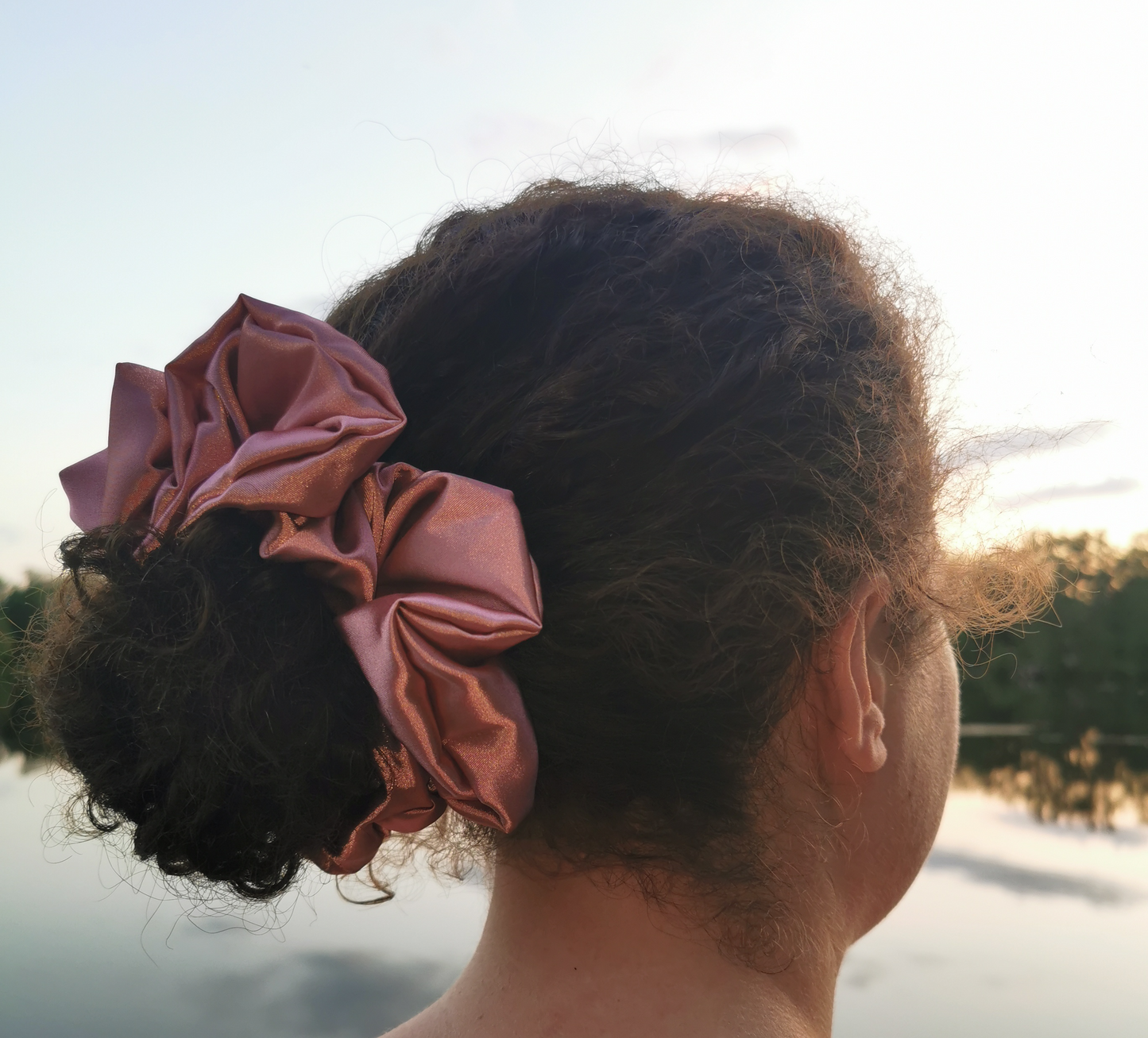 Dusty Pink Scrunchie