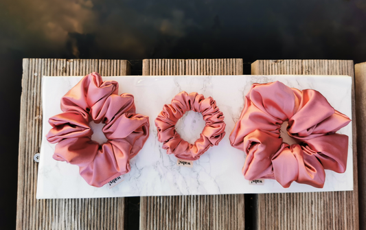 Dusty Pink Scrunchie