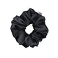 Black Satin Scrunchie