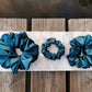 Dark Aquamarine Scrunchie